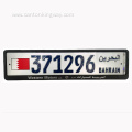 Customed plastic car license plate frame